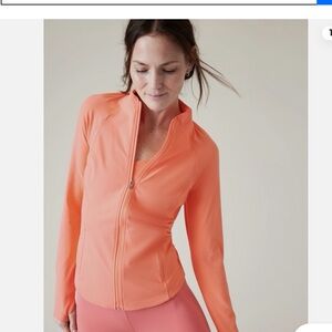 Athleta Salutation Jacket - Medium TALL